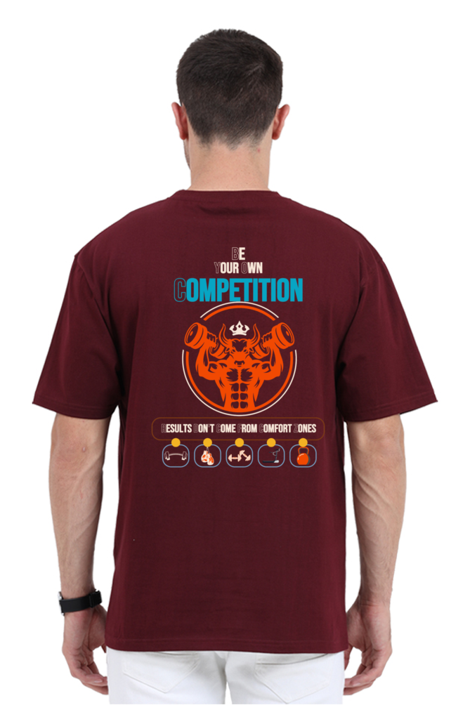 Be Your Own Competition Oversized Cotton T-shirt