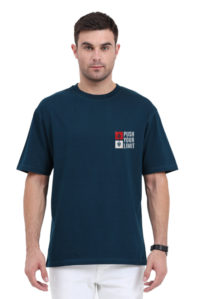 Begonia Trend Premium GYM Lover Oversized Half Sleeve Cotton T-Shirt