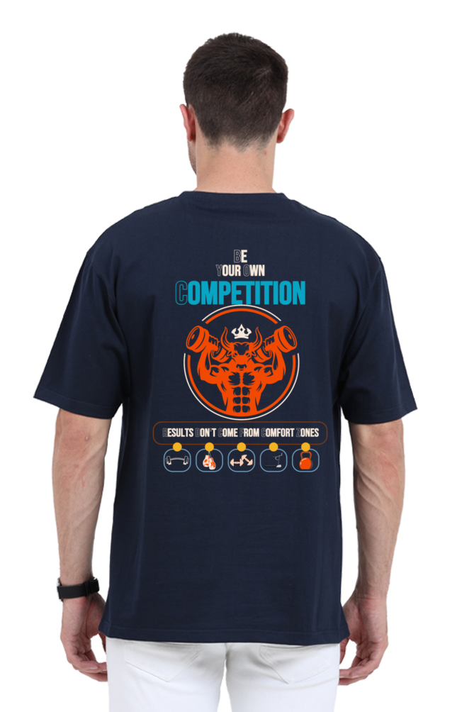 Be Your Own Competition Oversized Cotton T-shirt