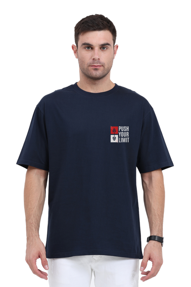 Begonia Trend Premium GYM Lover Oversized Half Sleeve Cotton T-Shirt