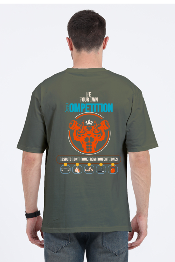 Be Your Own Competition Oversized Cotton T-shirt