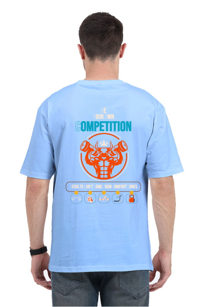 Be Your Own Competition Oversized Cotton T-shirt