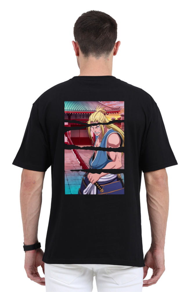 Begonia Trend Unisex Anime Oversized Cotton T-shirt