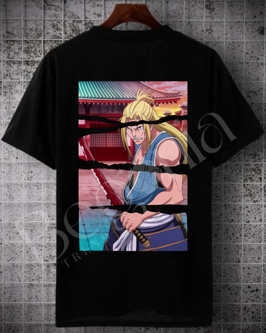 Begonia Trend Unisex Anime Oversized Cotton T-shirt